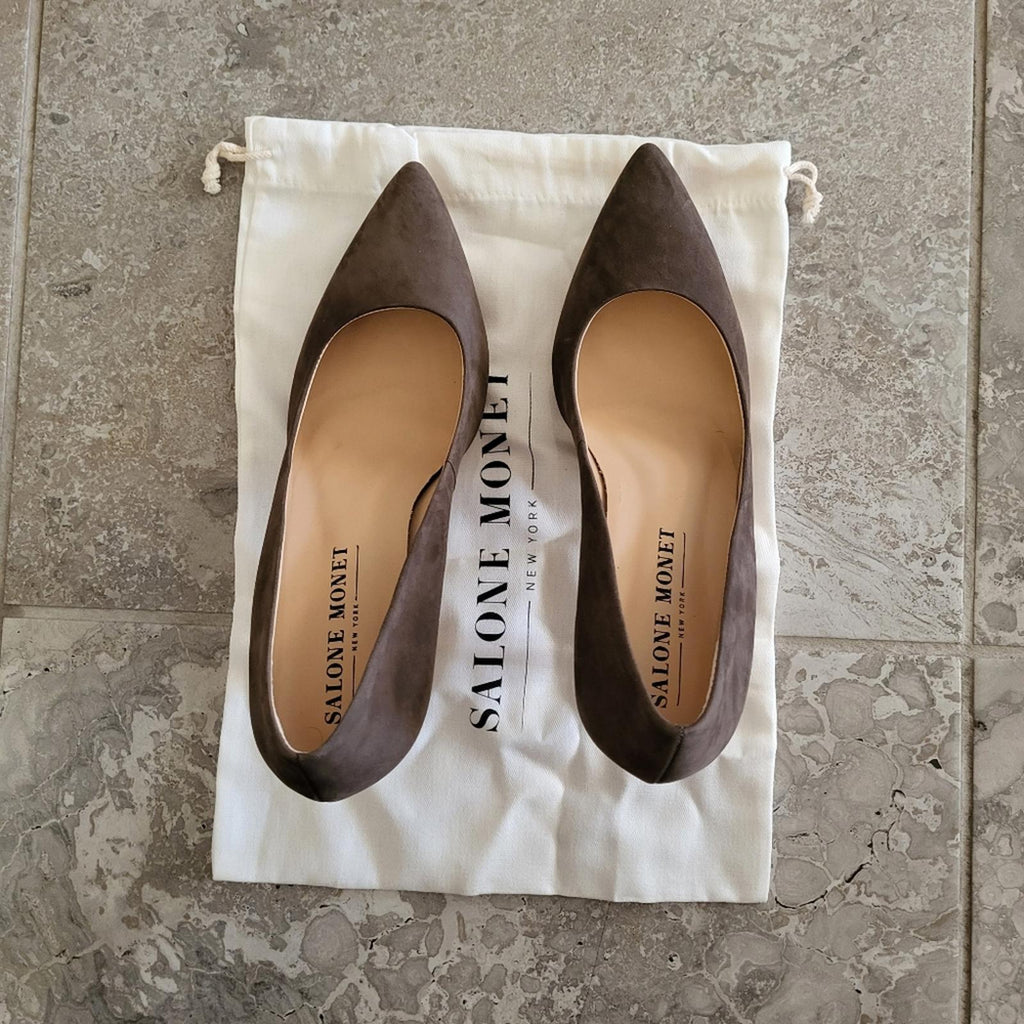 Salone Monet Anita Pump Women’s Leather Dressy Pumps, Size 11 New in Box $395