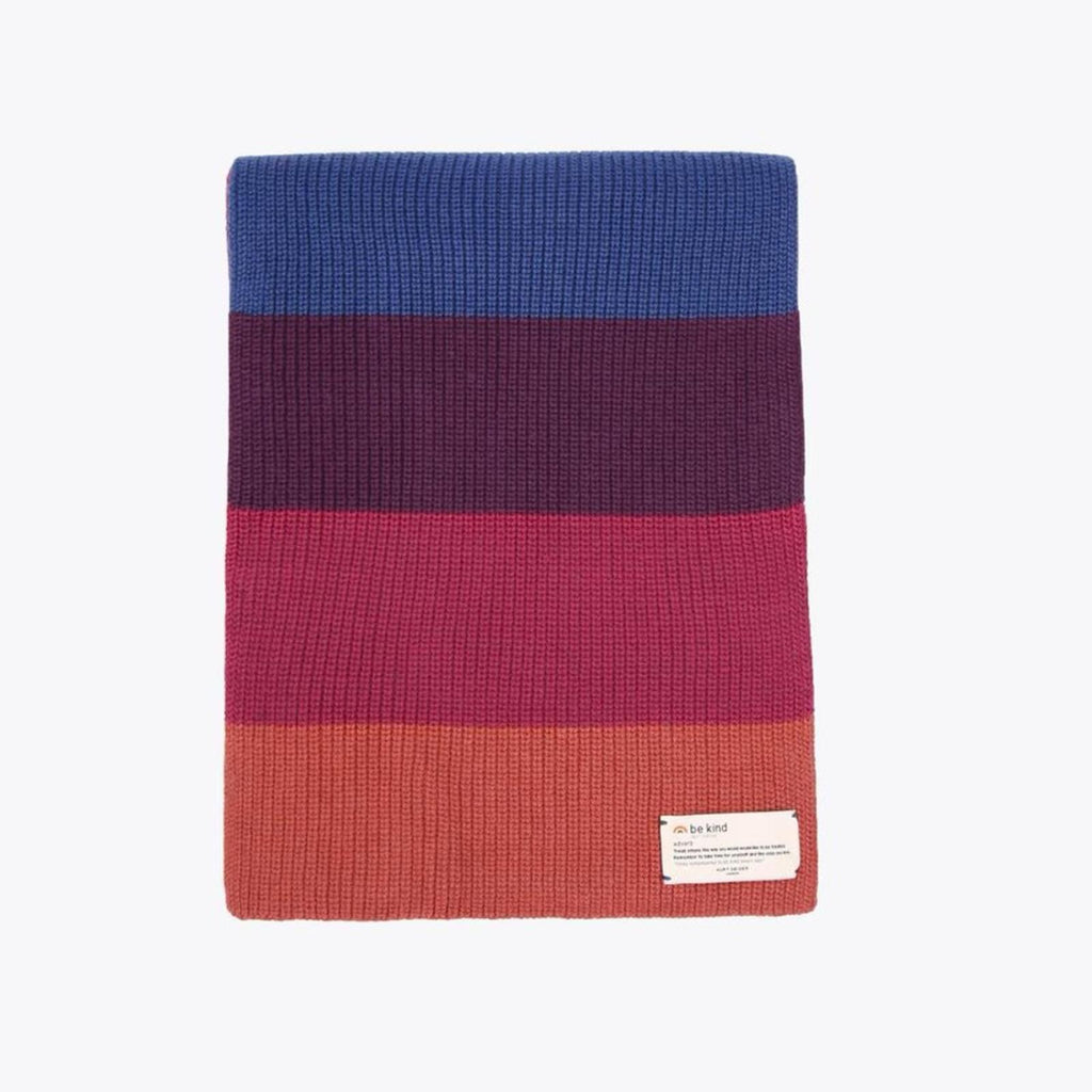 Kurt Geiger Knit Rainbow Scarf, Multicolor/Unisex One Size EXCELLENT!