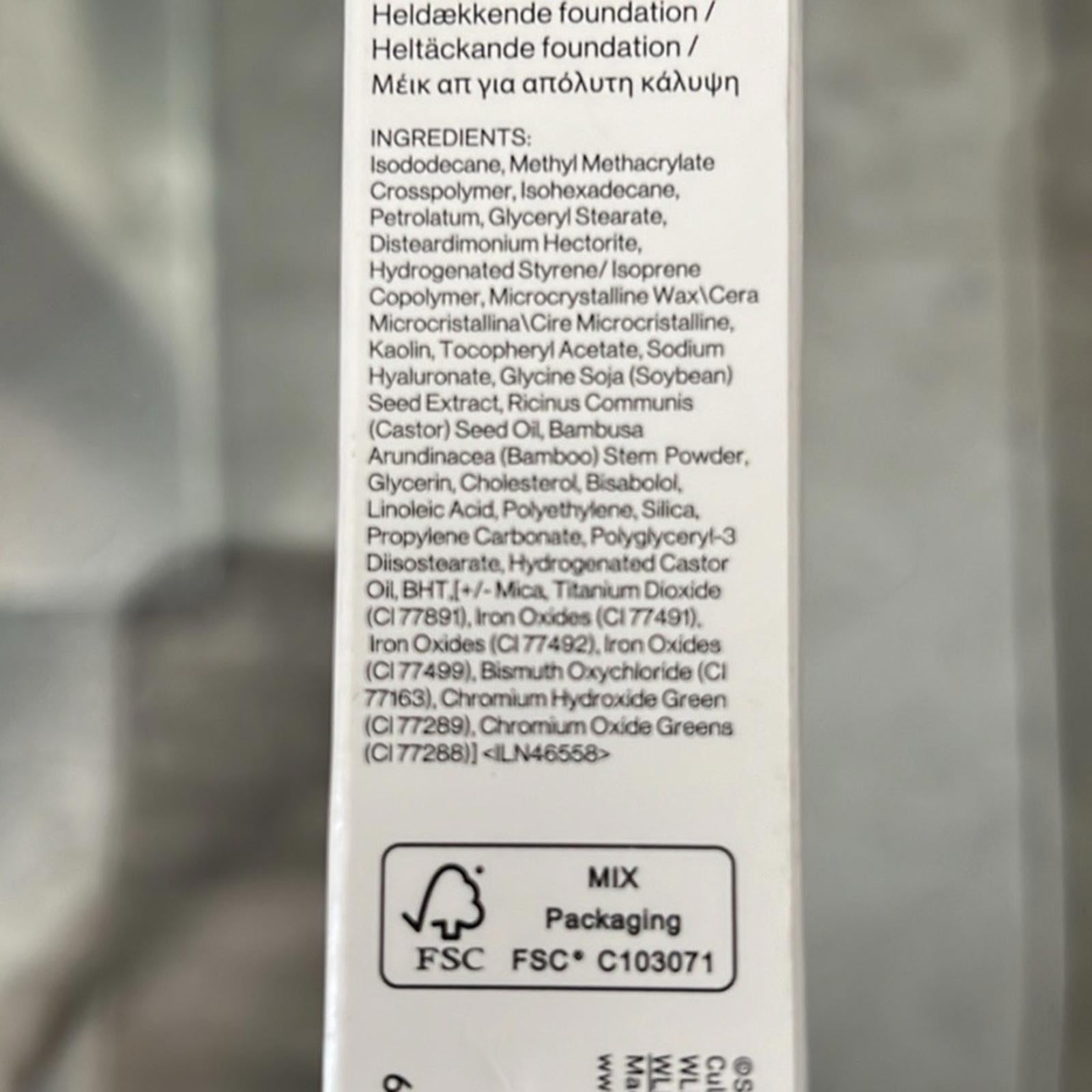 Smashbox Studio  (1.15 Fair Light) Skin Full Coverage 24Hr FoundationNEW