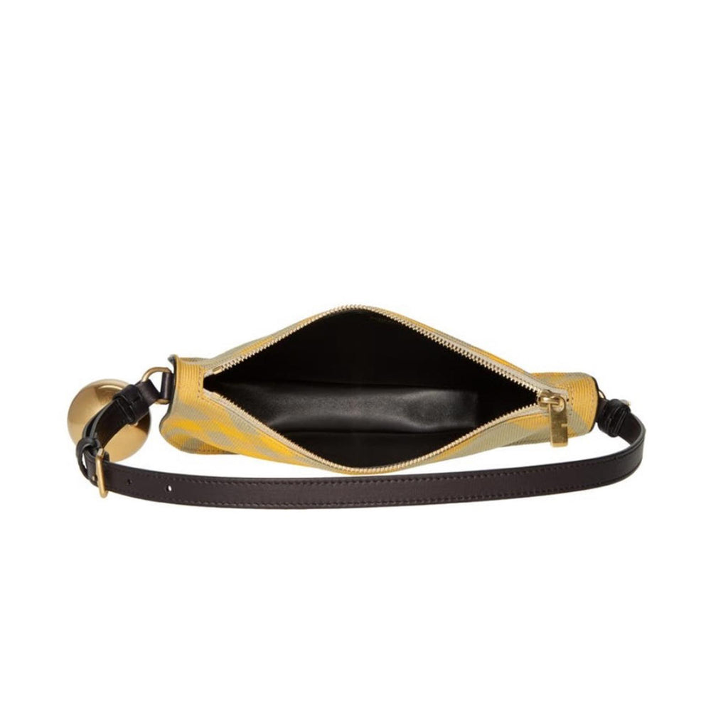 New BURBERRY Mini Shield Check Sling Shoulder Bag, Hunter Ip Check, New w/Tag