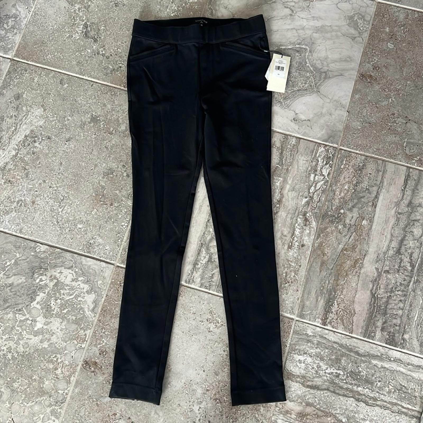 SCULPT-HER by NYDJ Ponte Ankle Leggings in Black, Size XS New w/Tag