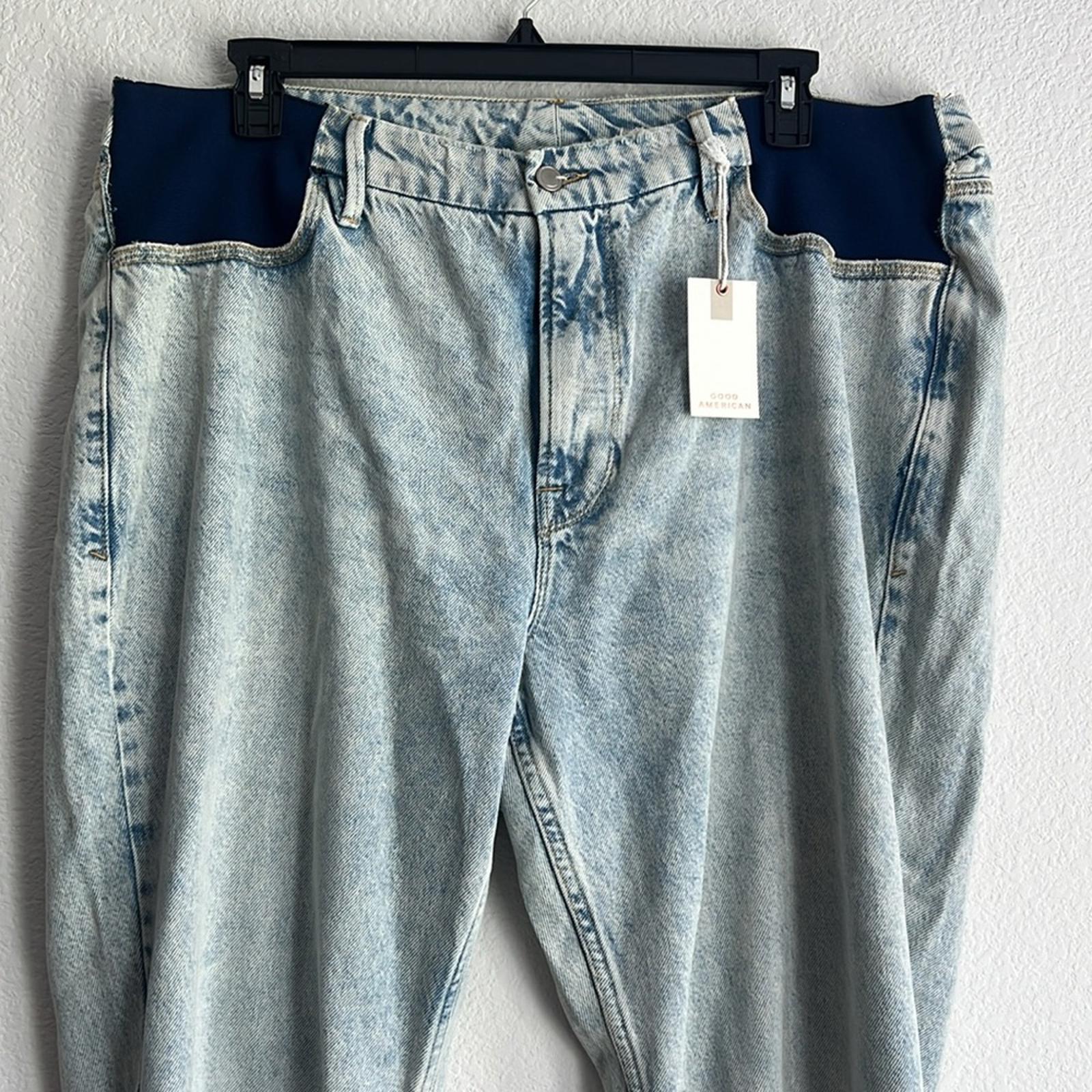 Good American Good 90’s Maternity Blue Jeans, NEW, Size 16