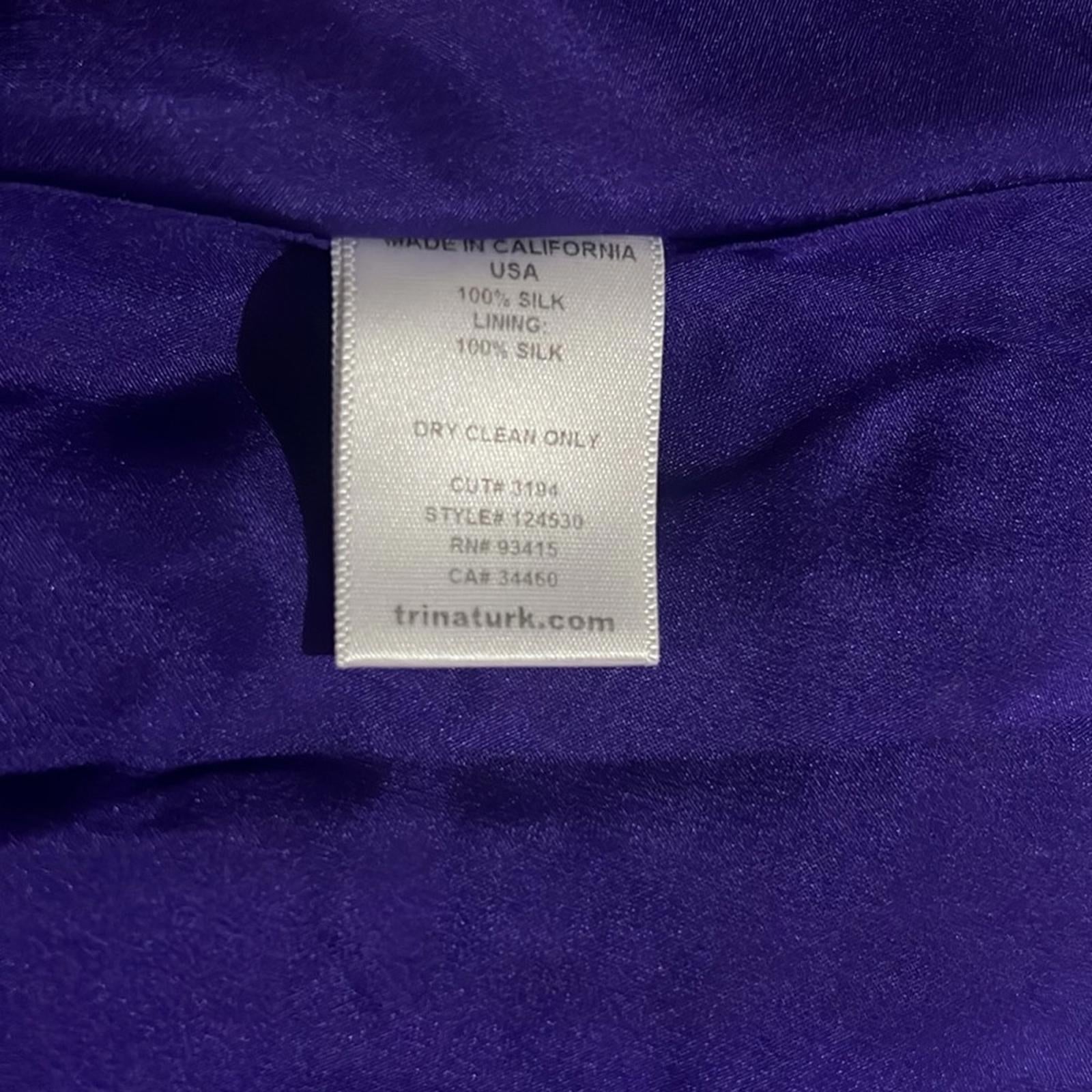 Trina Turk Devendra Silk Agra Paisley Dress, Size 8 EXCELLENT! Retail $338