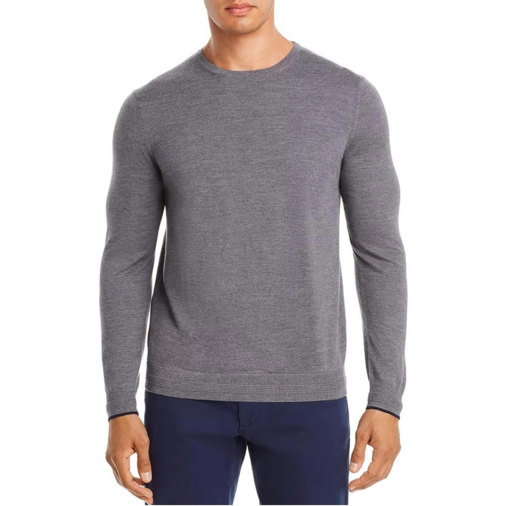 Dylan Gray Crewneck Sweater in Medium Grey, Size XL NEW w/Tag $198