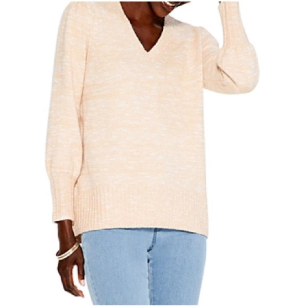 NIC+ZOE Evening Chill Sweater in Warm Sand, Size XL New w/Tag $138