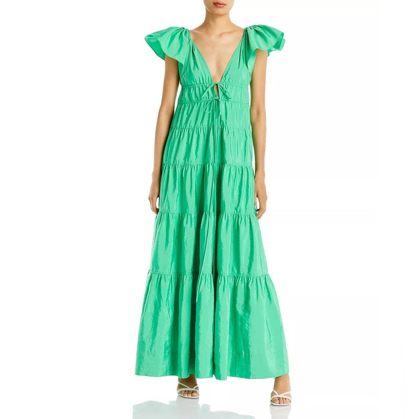 A.L.C. Luca Ruffled Sleeve Tiered Dress, Size 4 New w/Tag Retail $695 SOLD OUT!