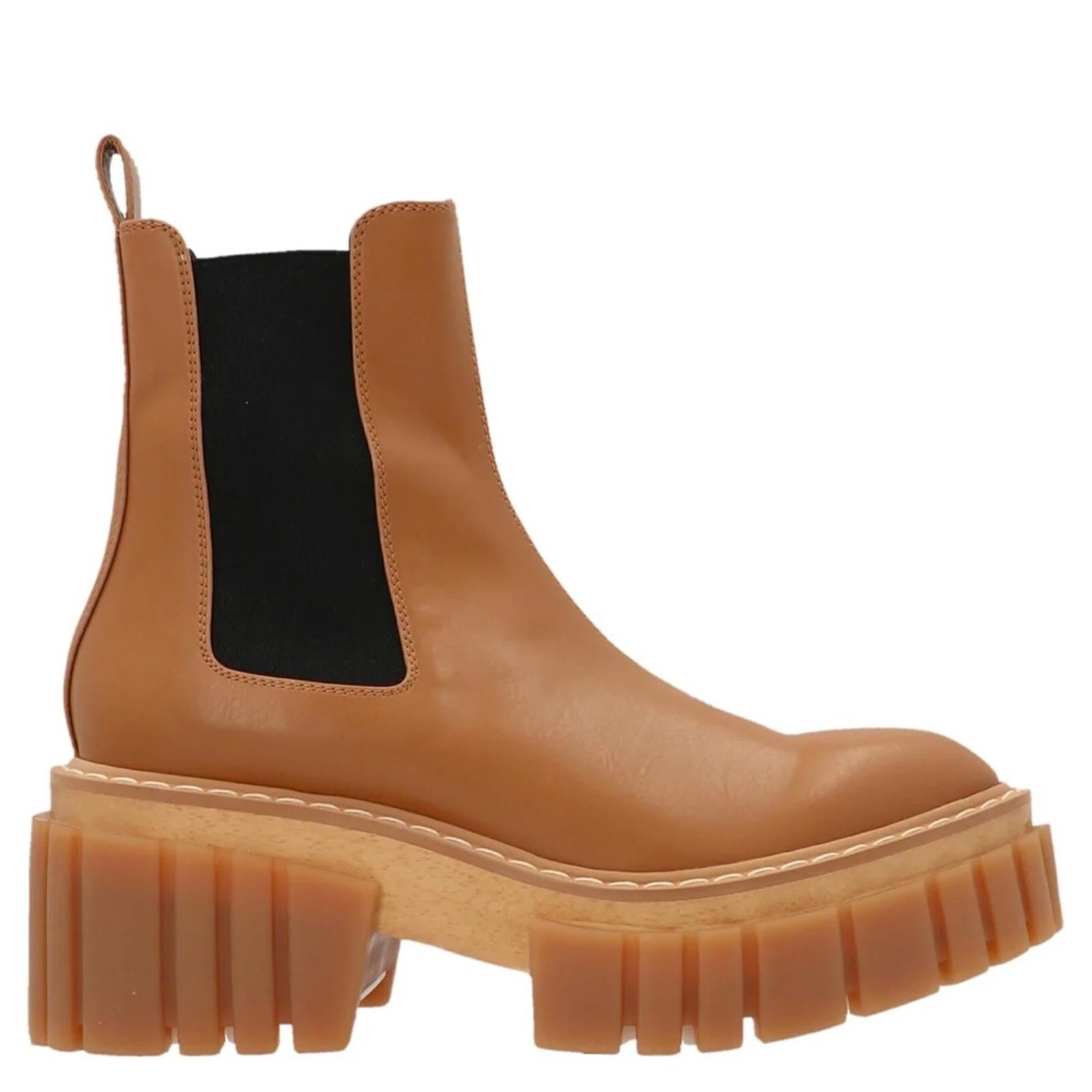 Stella McCartney Emilie Platform Chelsea Boots Size 41/11 Comes in Box EXCELLENT