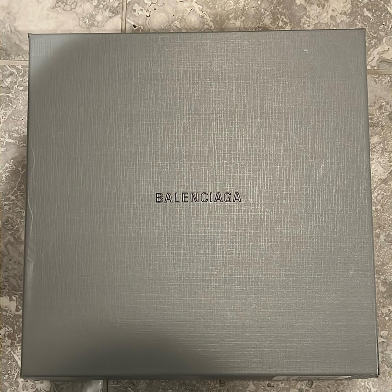 Balenciaga Strike Combat Boots in Black, Size 8.5 New in Box +2 Dust Bags