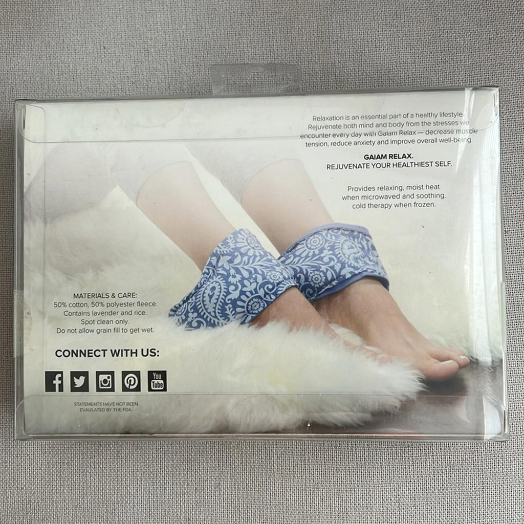 Gaiam Relax Hand/Foot Wrap in Purple New in Box