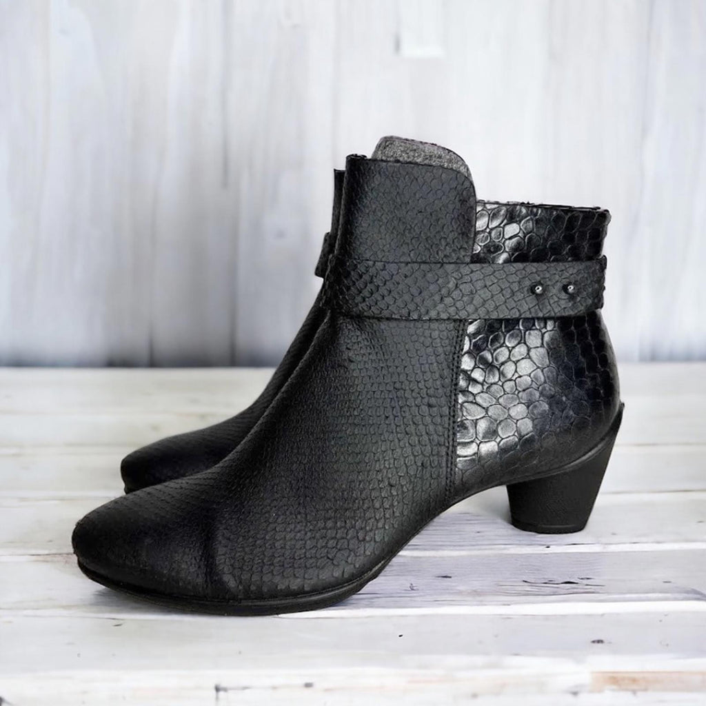 ECCO Sculptured 45 Leather Boots Size EU 40 | US 9-9.5 New in Box Retail $200