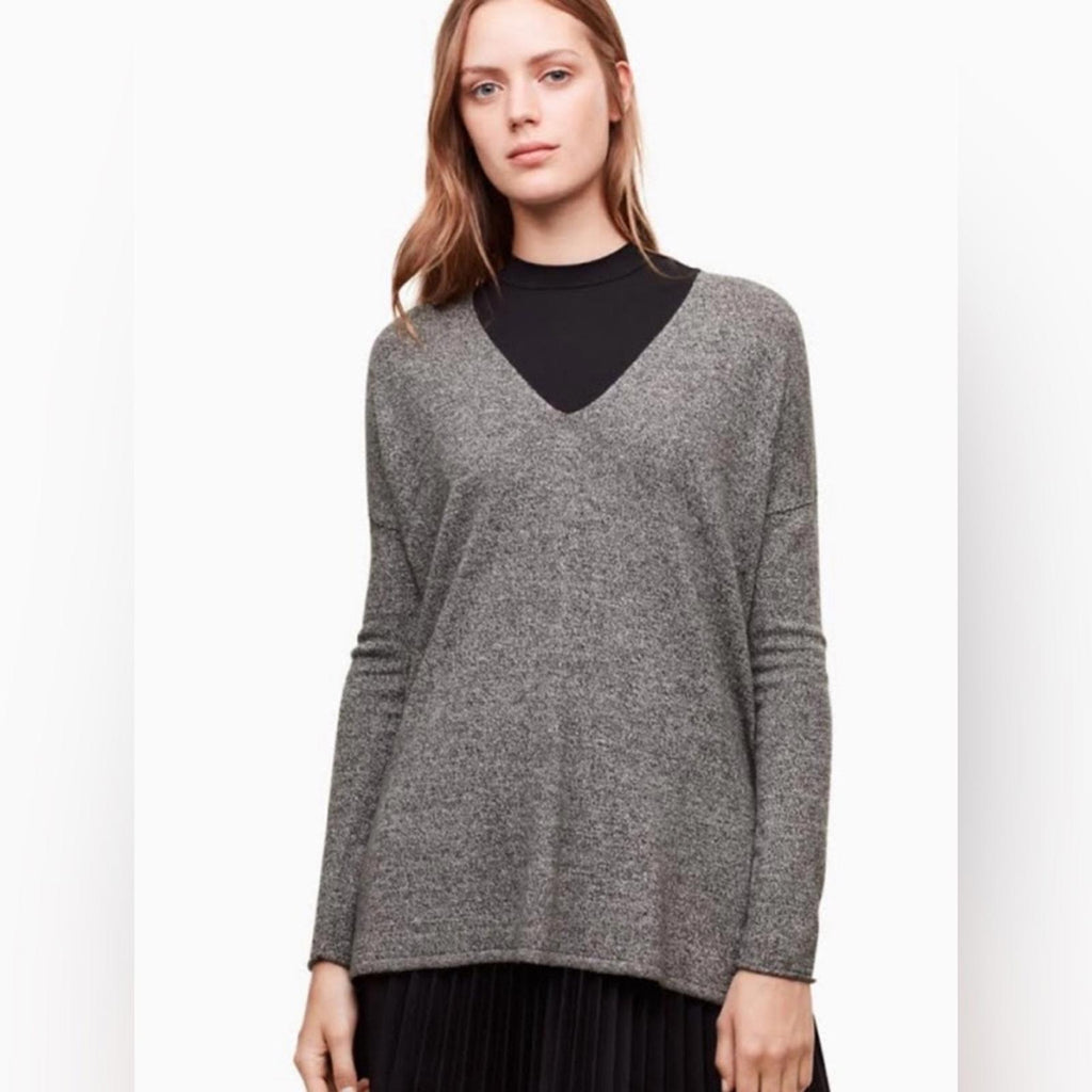 Aritzia Babaton Erin Sweater in Heather Grey Size S, EXCELLENT!