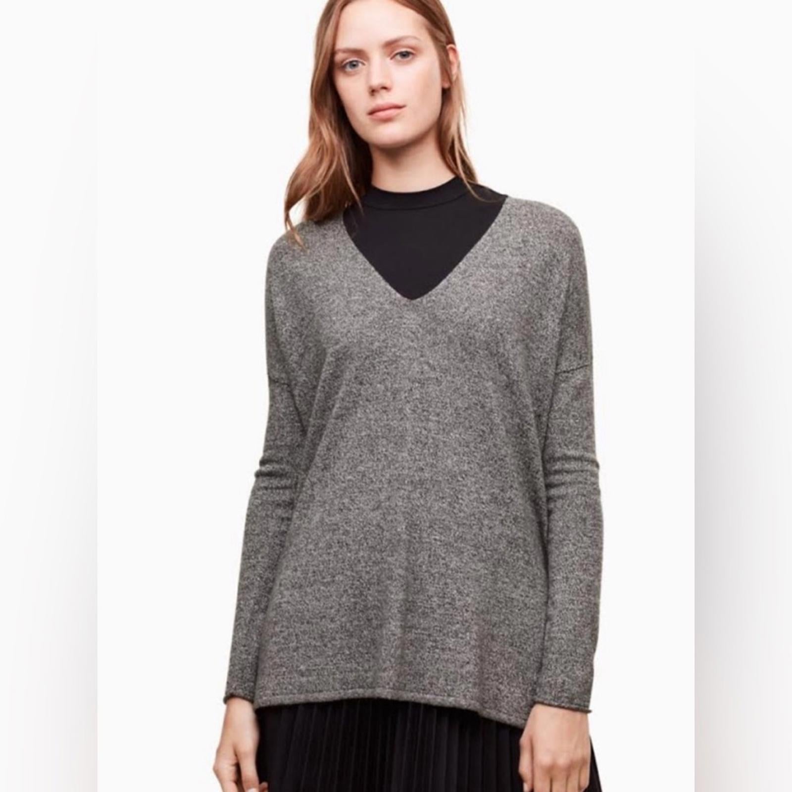 Aritzia Babaton Erin Sweater in Heather Grey Size S, EXCELLENT!
