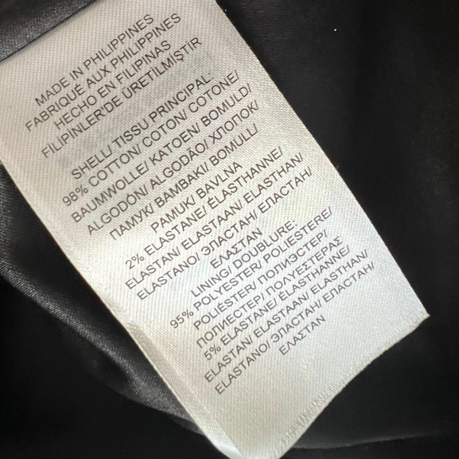 Lauren Ralph Lauren Stretch-Velvet Moto Jacket Cotton, Size 16 NEW Retail $295