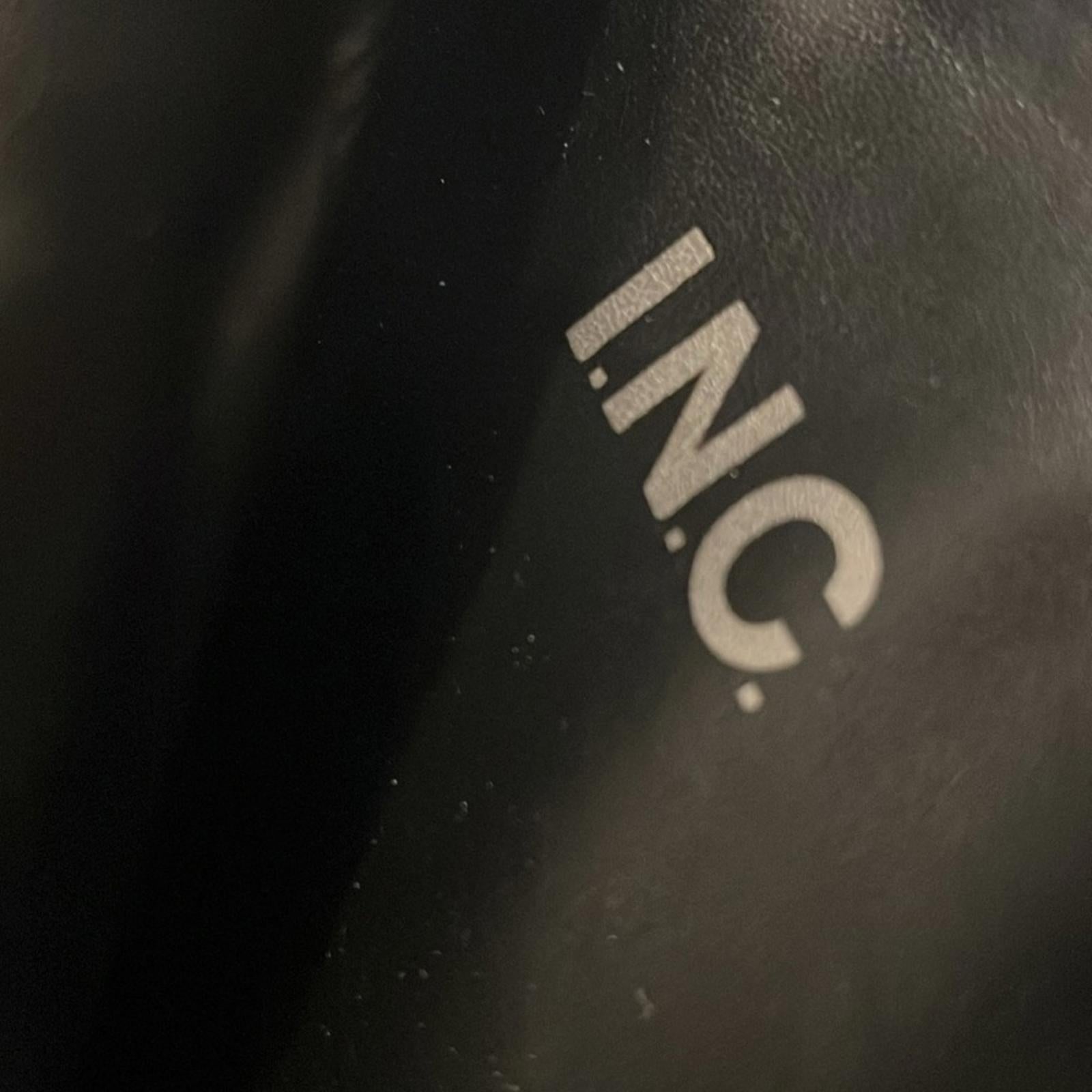 I.N.C. Iyonna Over-The-Knee Slouch Boots in Patent Silver Size 6/36.5 NEW $169.5