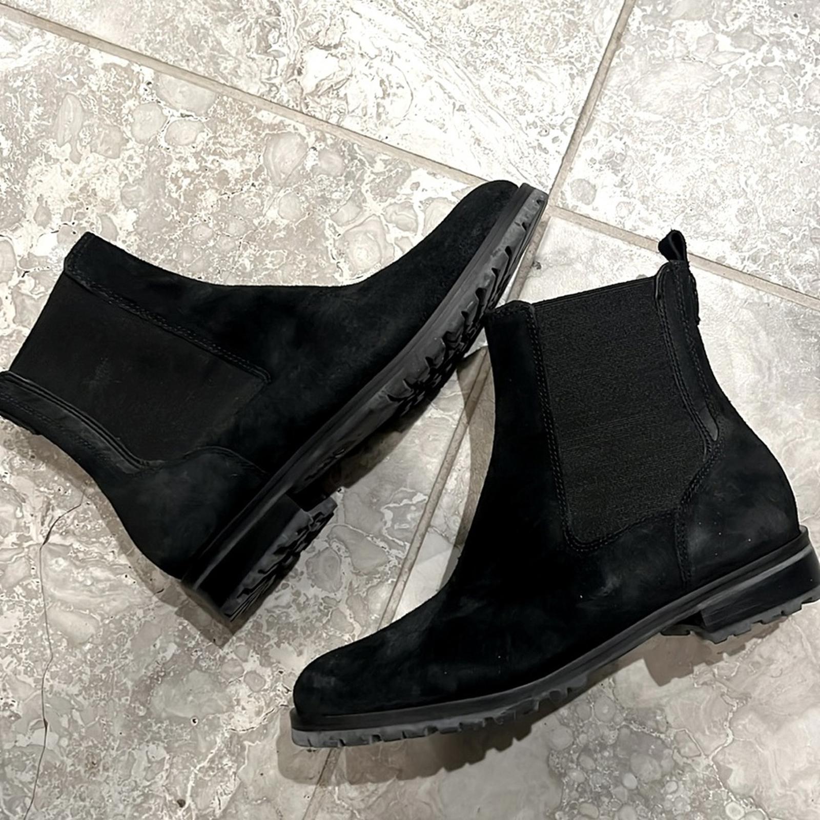 Jack Rogers Margot Booties in Black Suede, Size 9, New in Box