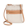 NEW Giani Bernini Dasher Signature Monogram Colorblock Mini Crossbody,