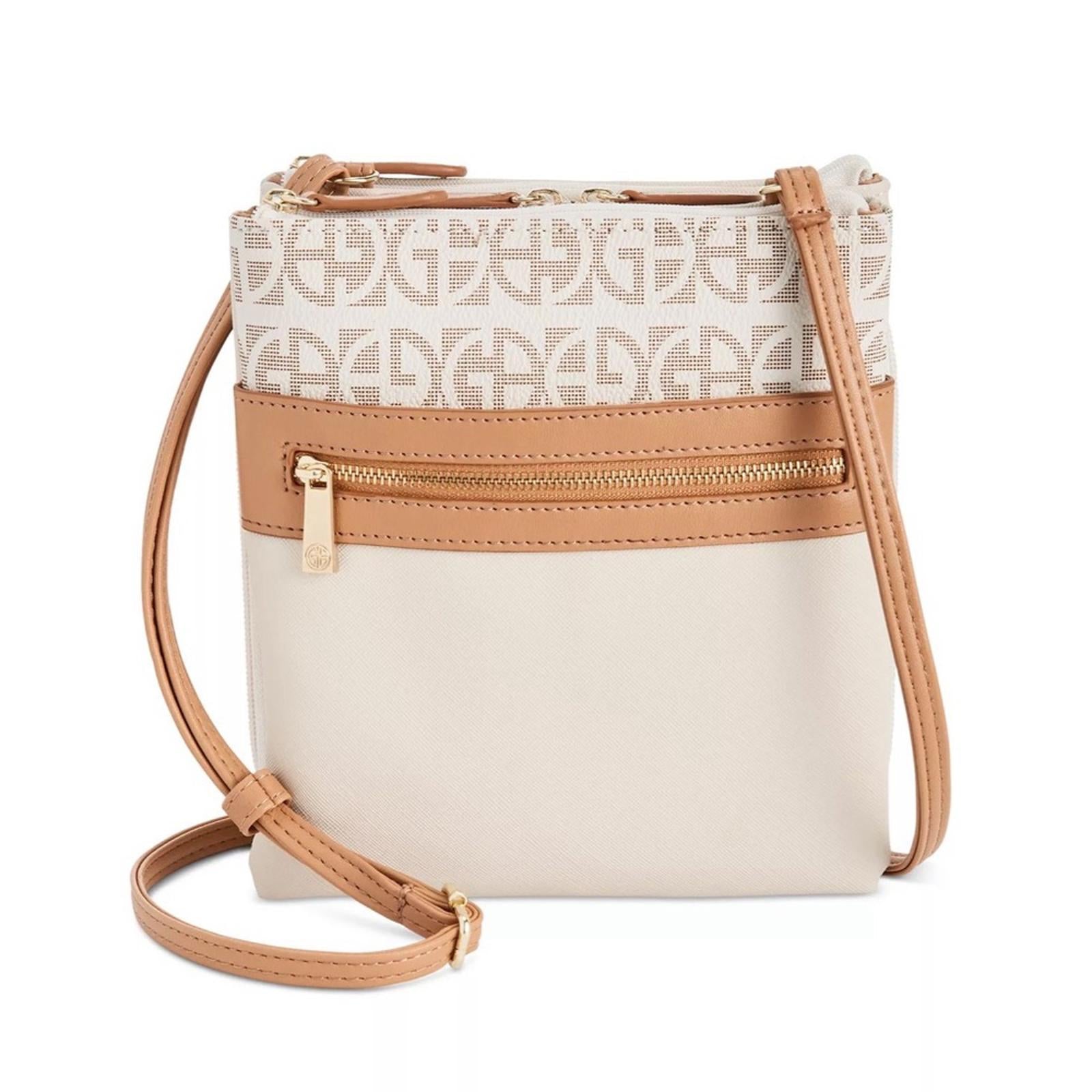 NEW Giani Bernini Dasher Signature Monogram Colorblock Mini Crossbody,