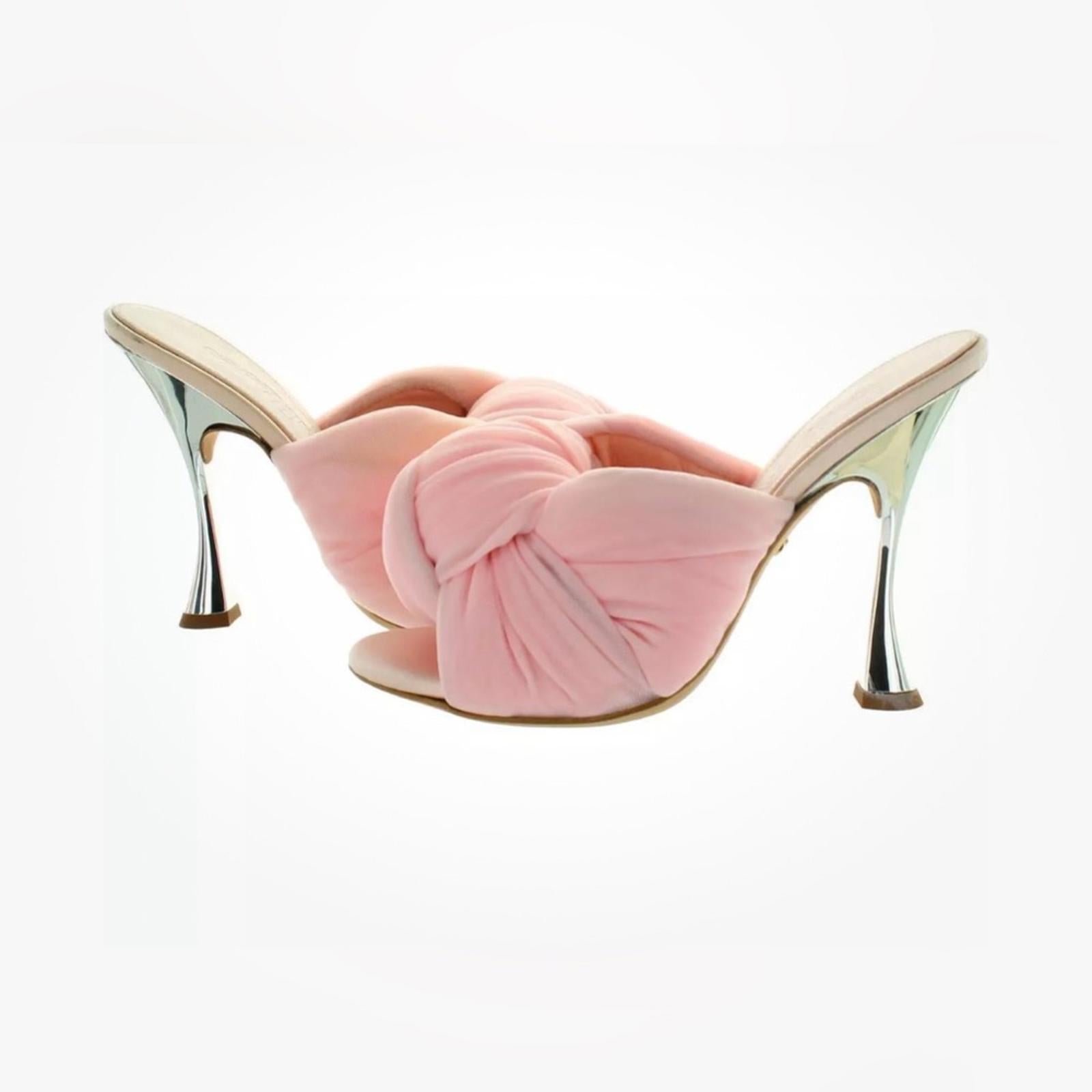 Giambattista Valli Peep-Toe Pumps Shoes, Size 38 Made in Italy NEW in Box $1,090