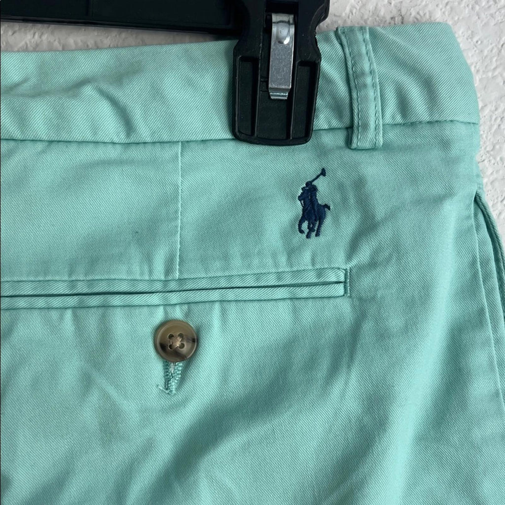 Polo Ralph Lauren Straight Fit Flex Abrasion Twill Shorts in Green, Size 20, NWT