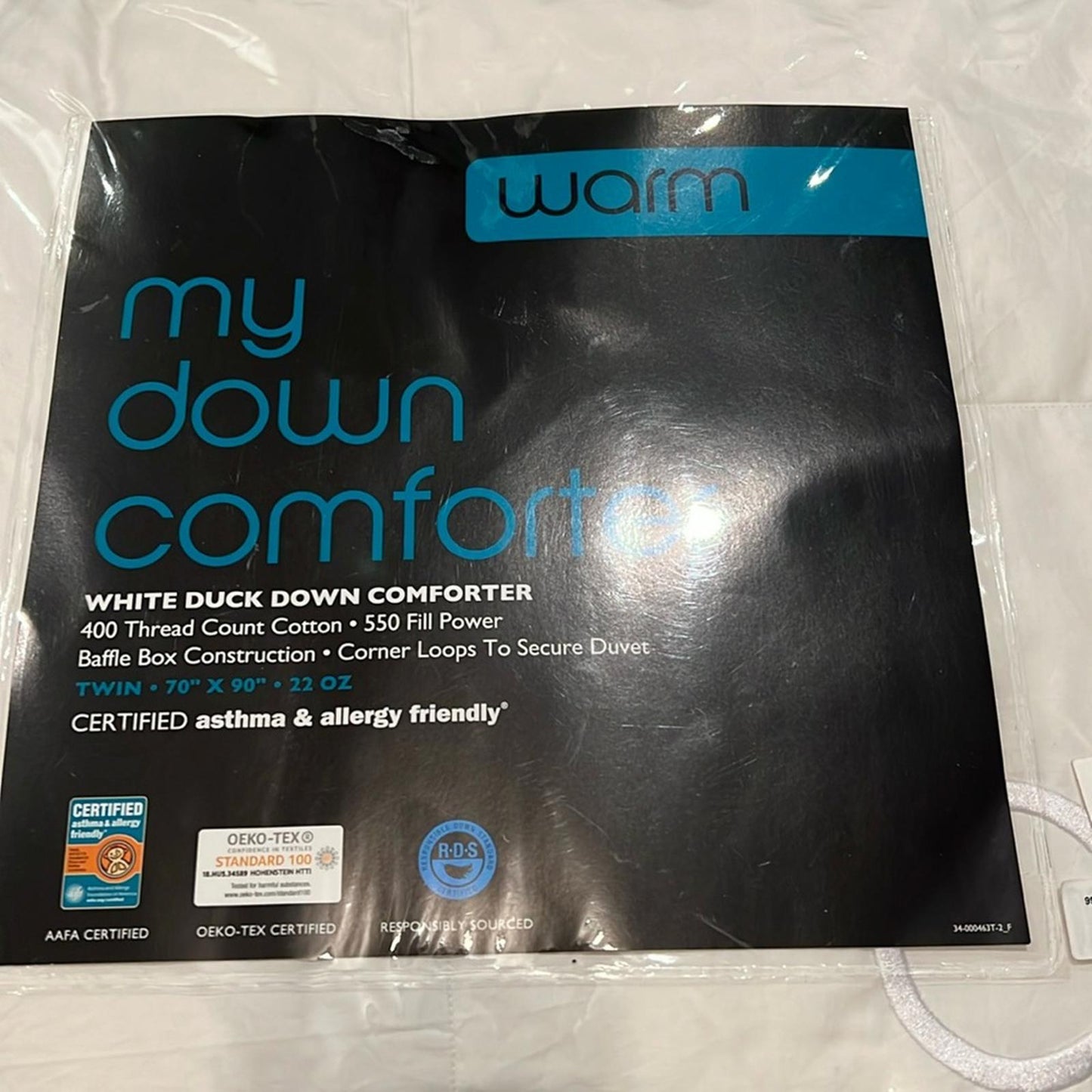 Bloomingdale's My Down Asthma & Allergy Friendly® Comforter 400 Thread Count