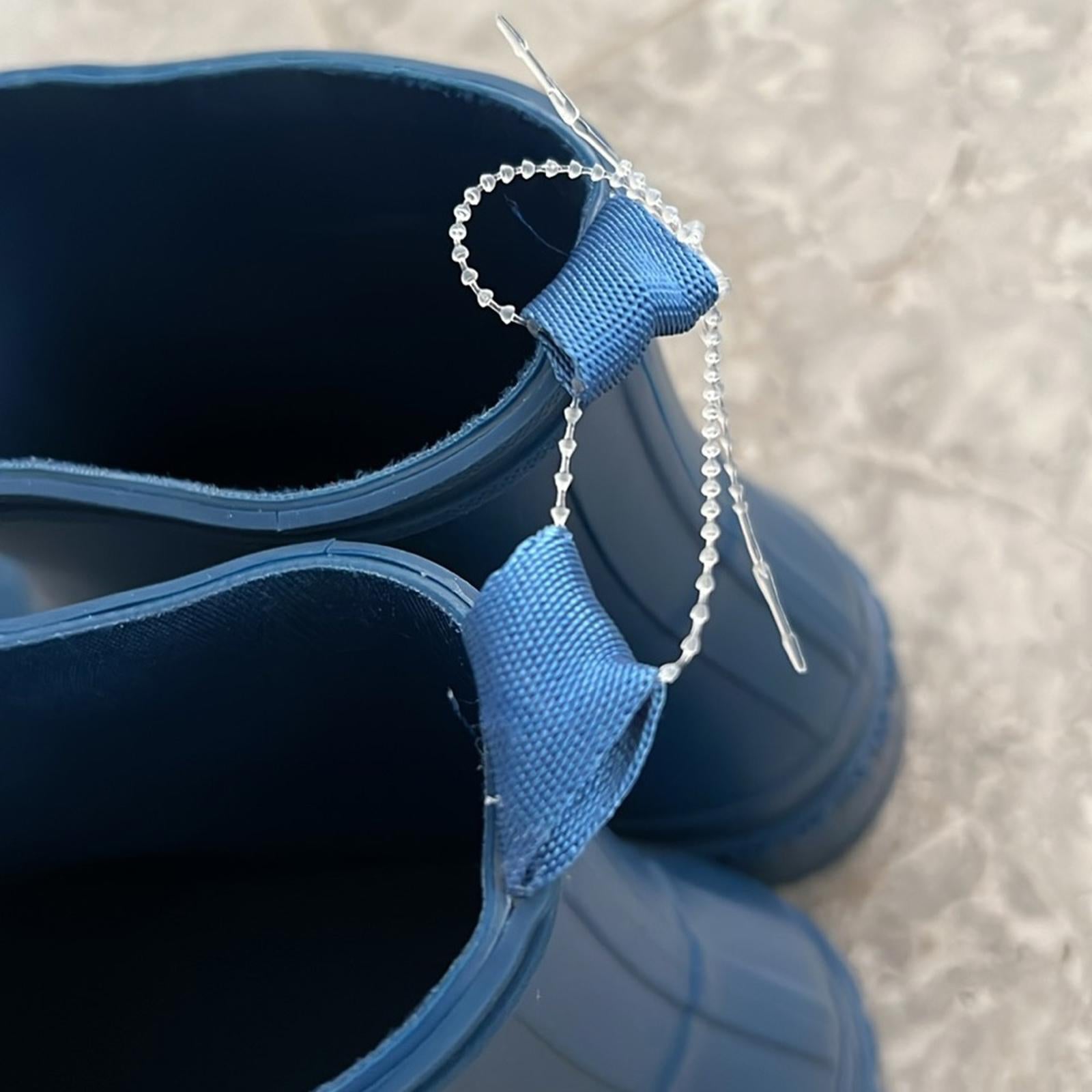 Michael Kors Mac Rain Booties in Blue, Size 11 New w/o Box