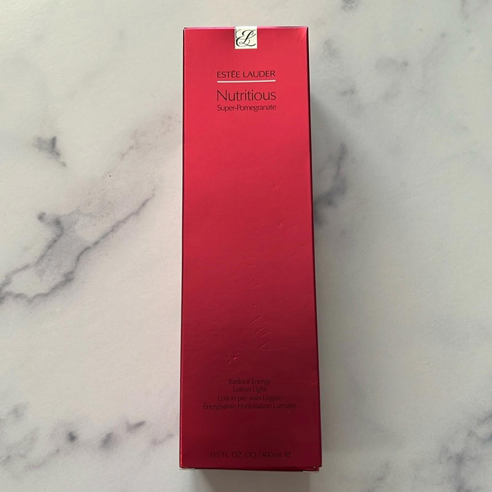 Estée Lauder Nutritious Super-Pomegranate Radiant Energy Lotion Light 400ml NEW