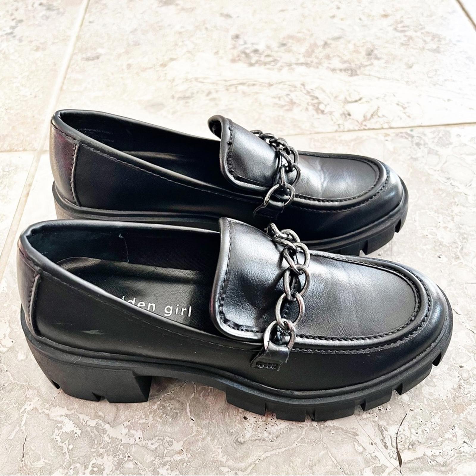 Madden Girl Hoxtonn Loafers/ Shoes in Black, Size 5.5 New w/o Box