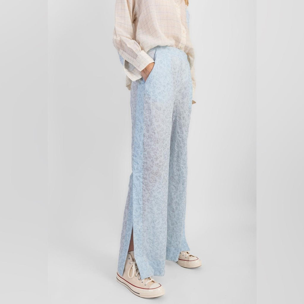 New KOCH Jules Pants Sky Bloom, Size L New w/Tag Retail $420