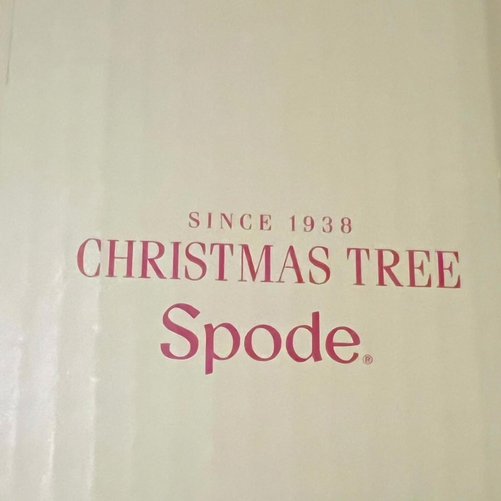 Spode Christmas Tree Dinnerware 4-Piece Plate Setting NEW in Box