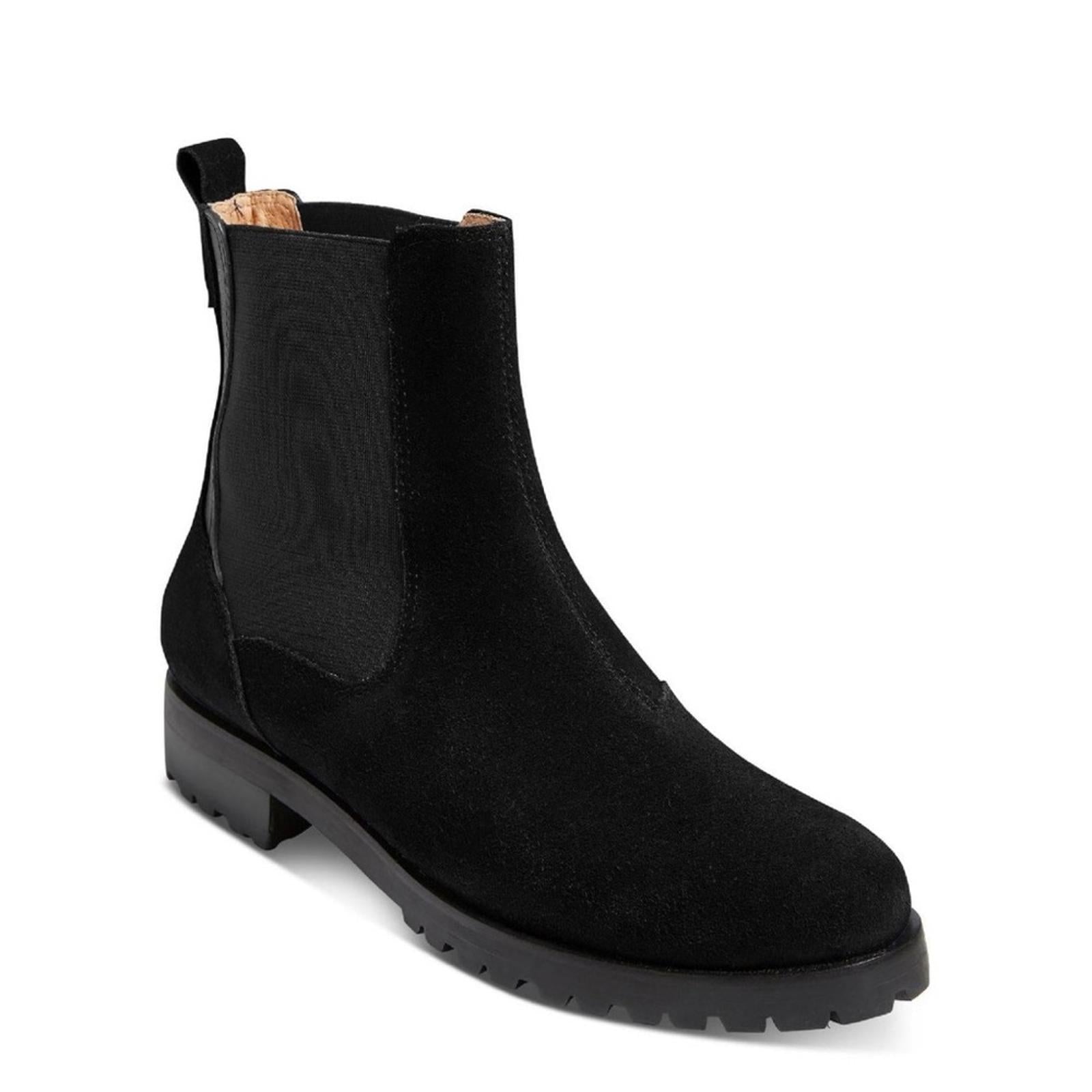 Jack Rogers Margot Booties in Black Suede, Size 9, New in Box