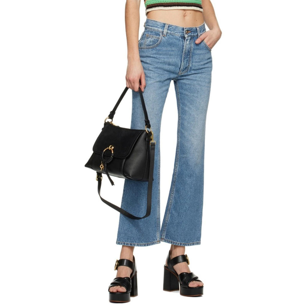 See by Chloe Joan Small Hobo Bag in Black, EXCELLENT!