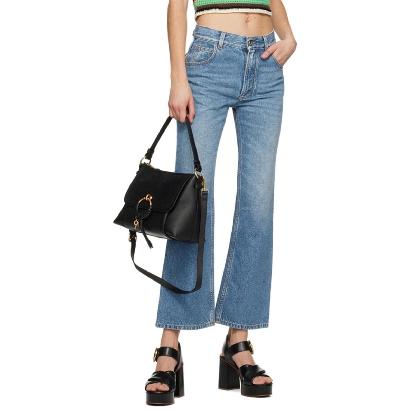 See by Chloe Joan Small Hobo Bag in Black, EXCELLENT!