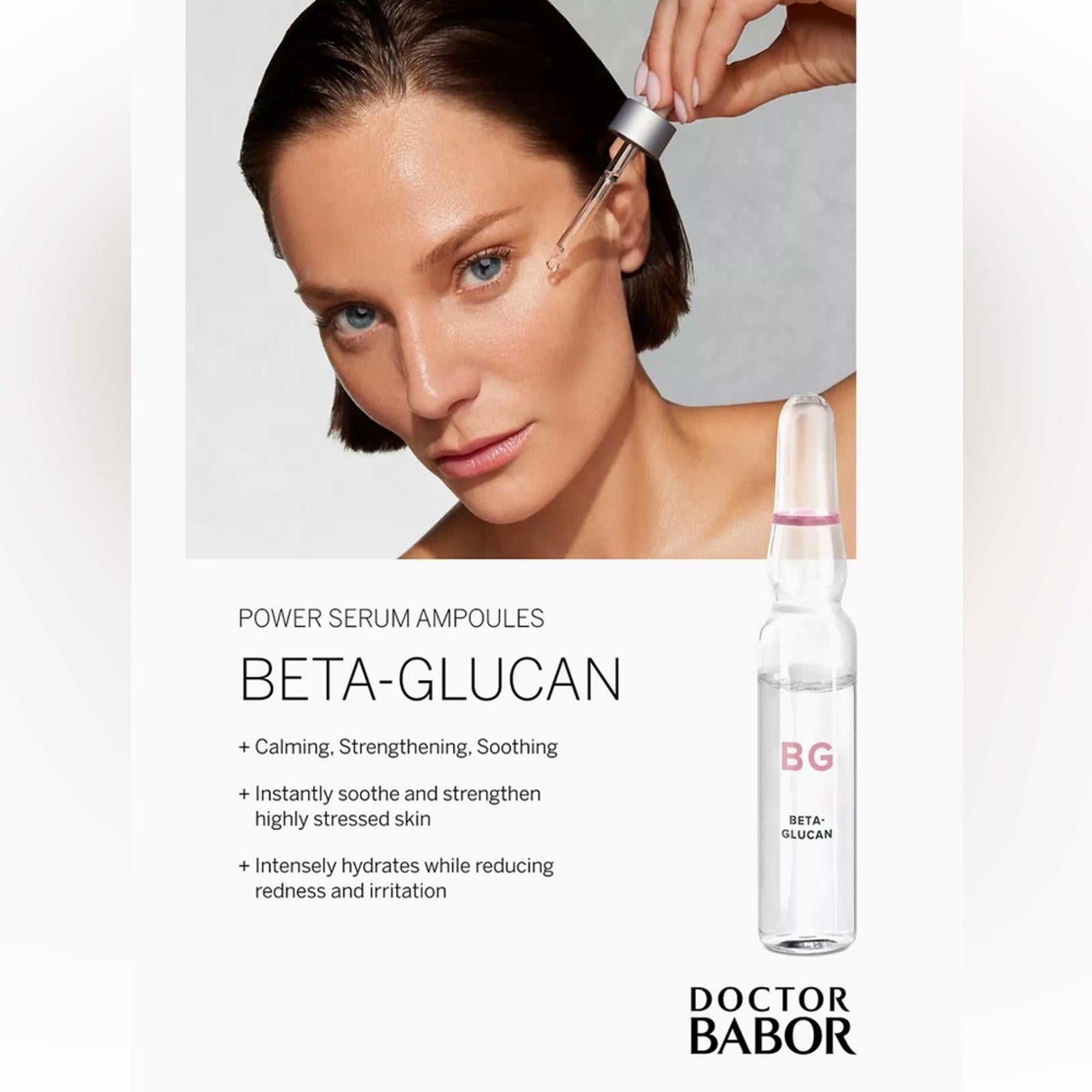 BABOR 7 Beta-Glucan Power Serum Ampoules NEW in Box & SEALED