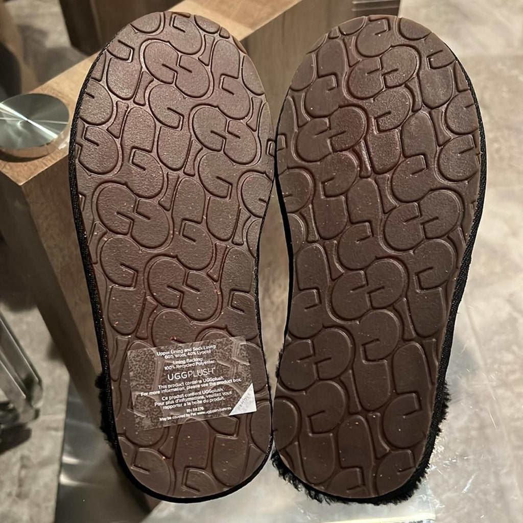 UGG Pearle UGGPlush Scuff Slipper in Black Size EU 36 | US 5 New w/o Box