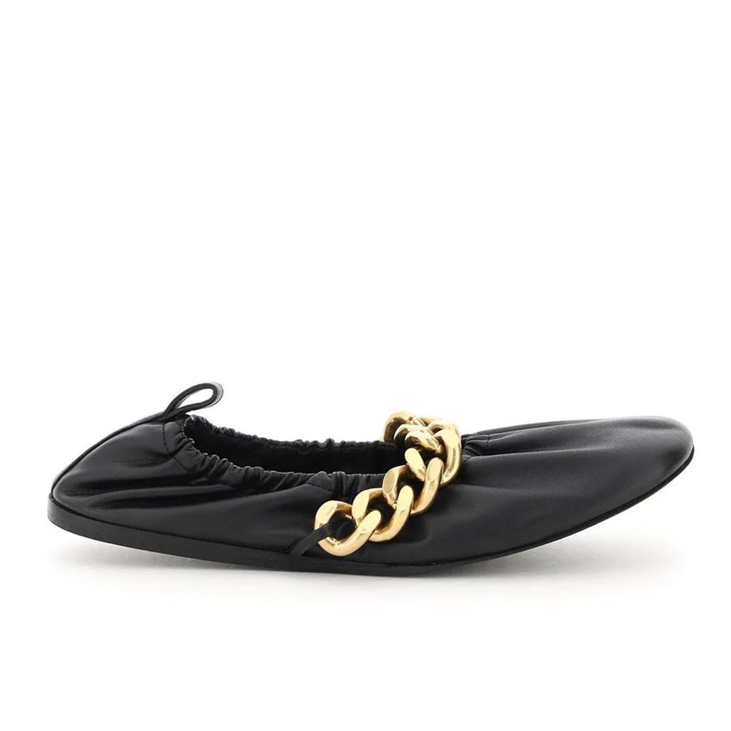 Stella Mccartney Falabella Faux Leather SlipOn Ballet Flats Size 36.5 NEW $750