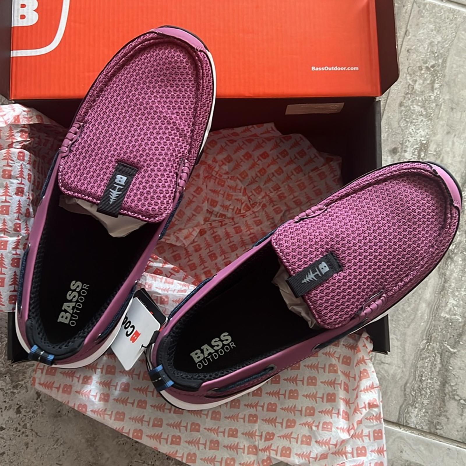 Bass Outdoor Slip-Resistant Slip-On Shoes Aqua Deck Shoe, Size 11 New in Box