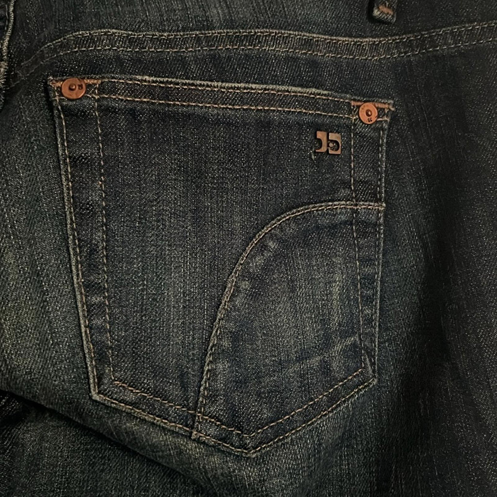 Joe's Rocker Bootcut Jeans in Blue, Size 28