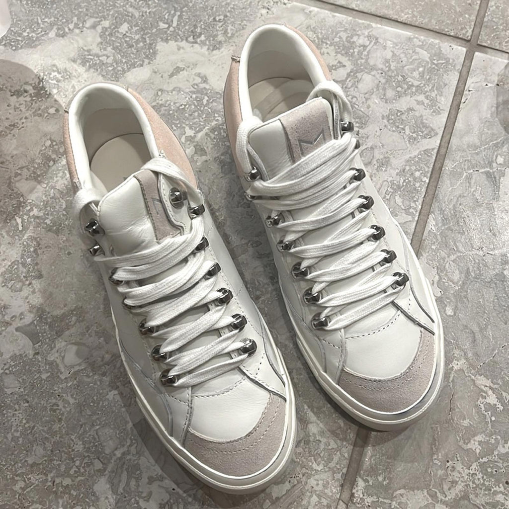 Marc Fisher LTD Merin 3 High Top Sneakers in White, Size 6.5 New in Box $160