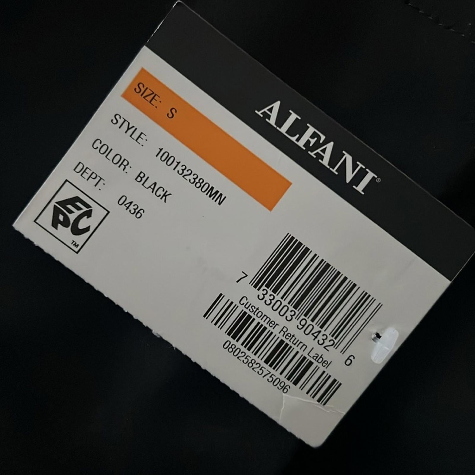 Alfani Single Breasted Classic Fit Stretch Sport Coat in Black, Size S NWT $170