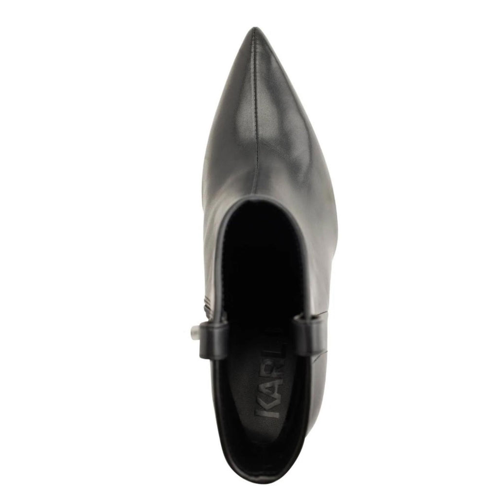 Karl Lagerfeld Paris Clea Stilleto Bootie in Black Size 6.5 New in Box