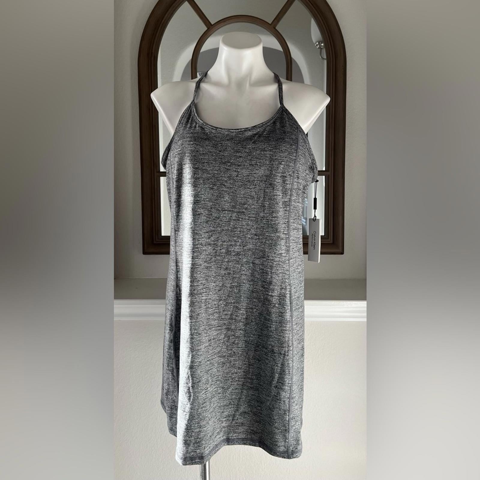 Calvin Klein Performance Exercise Dress, Heather Grey, New w/Tag Retail $89.50