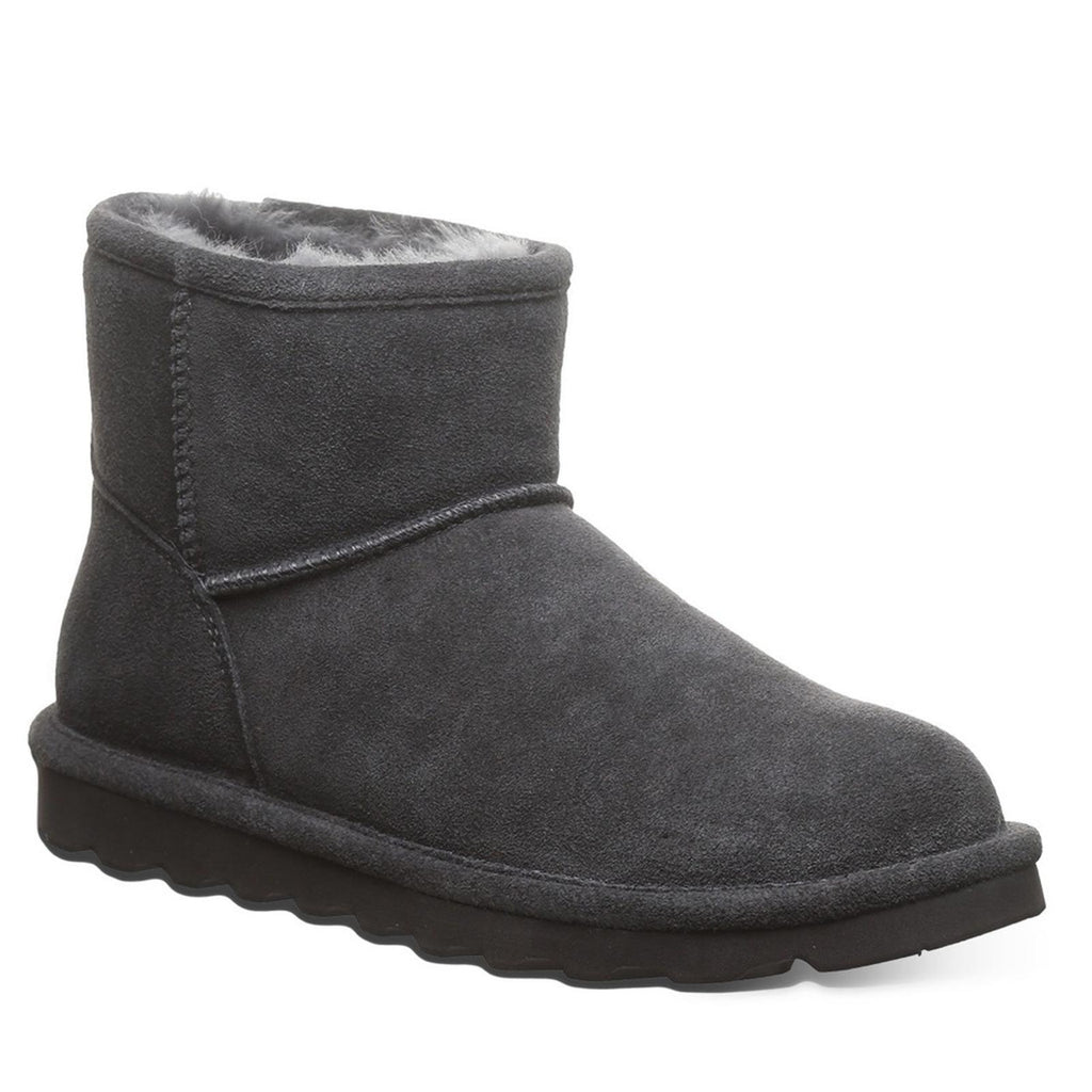 BearPaw Alyssa Suede Ankle Boots in Graphite, NWT, Size 9