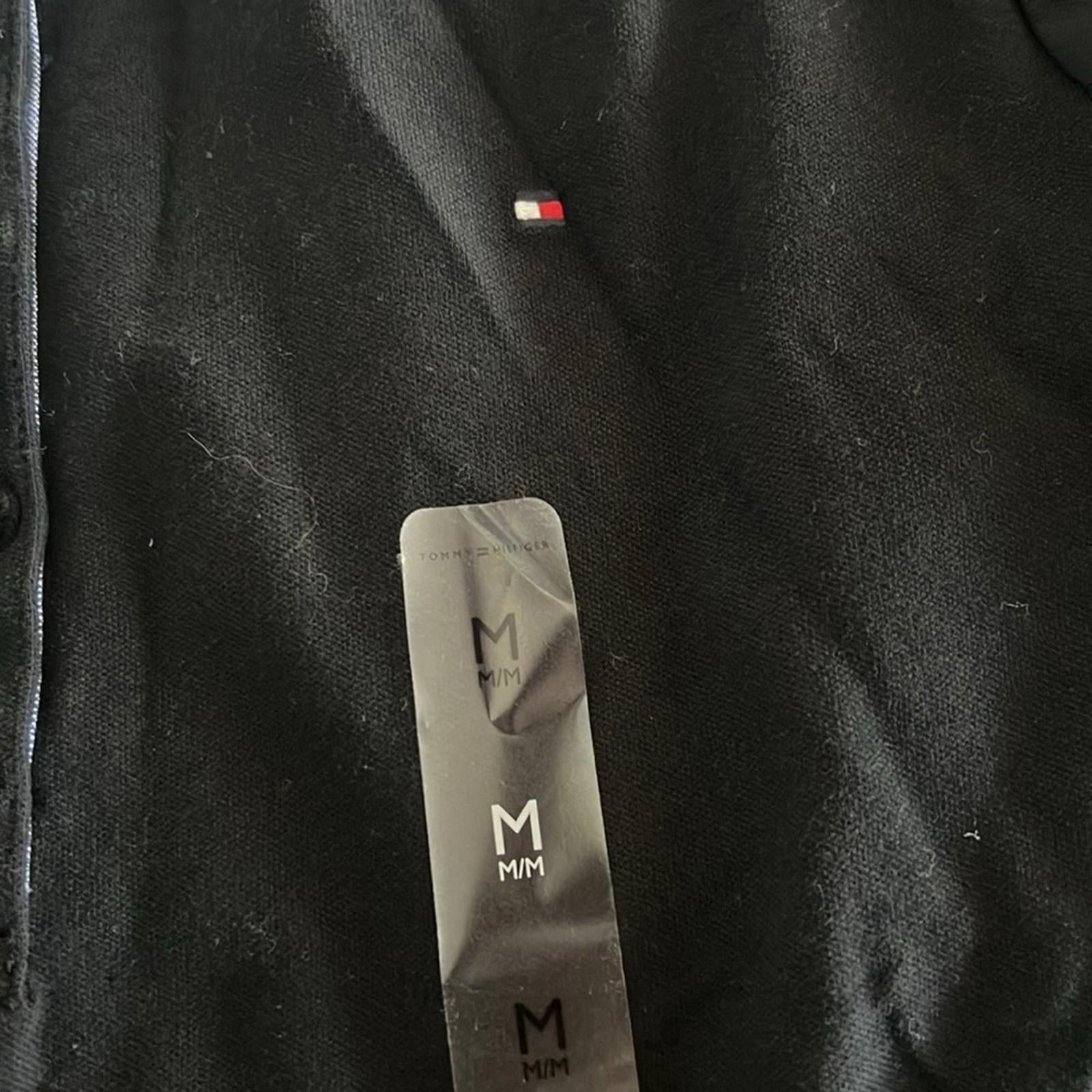 Tommy Hilfiger Heritage Polo Shirt in Black, Size M New w/Tag