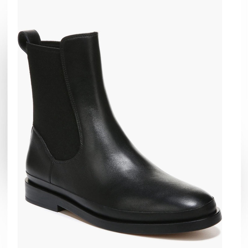 Vince Cecyl Chelsea Leather Boots in Black, Size 7 New w/o Box