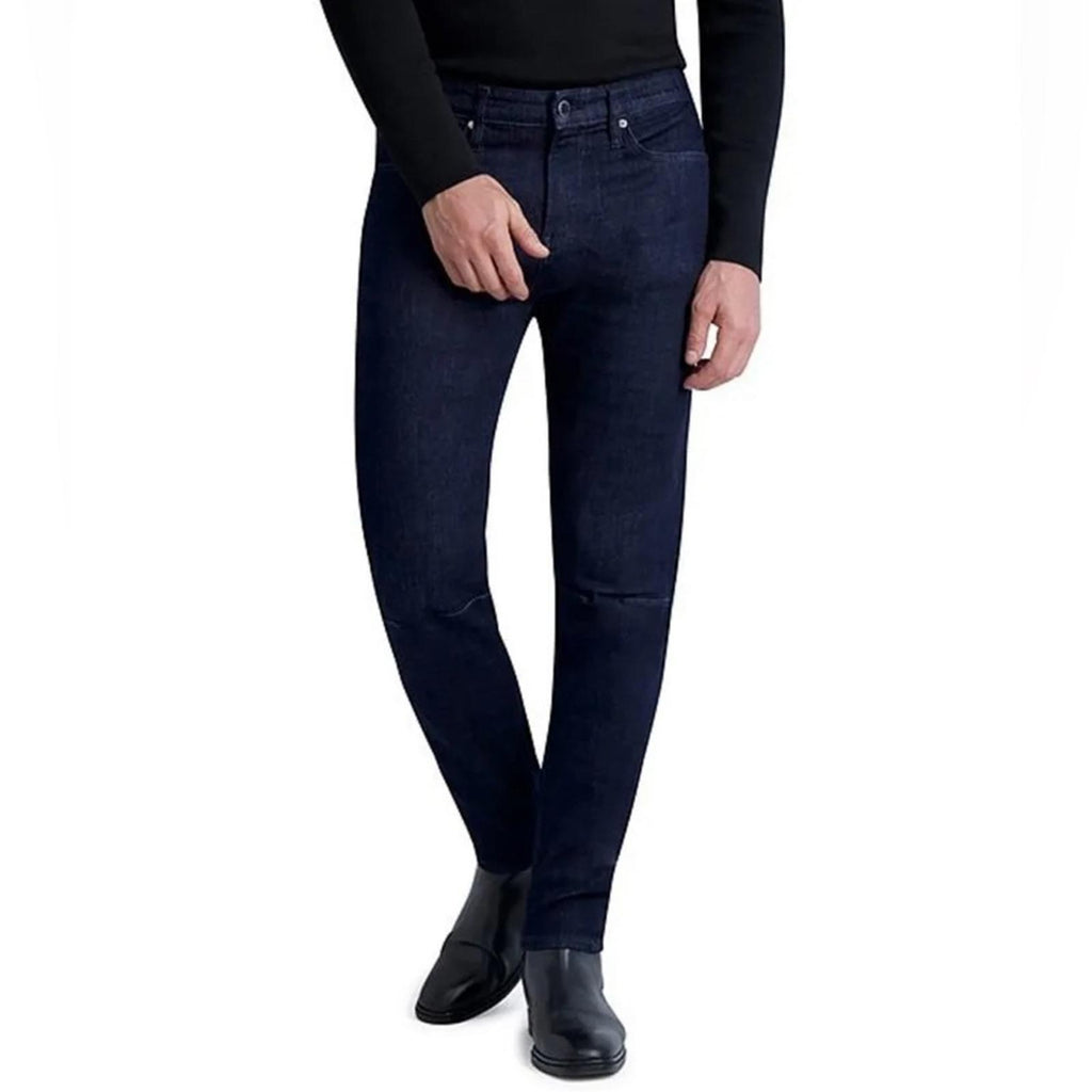 Karl Lagerfeld Paris Slim-Fit Stretch 5-Pocket Jeans Blue Size 34 New w/Tag $169