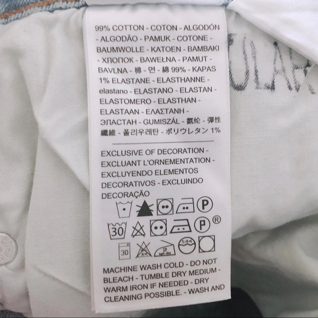 Levi’s Premium Wedgie Icon High-Rise Blue Jeans, Size 32 New with Tag