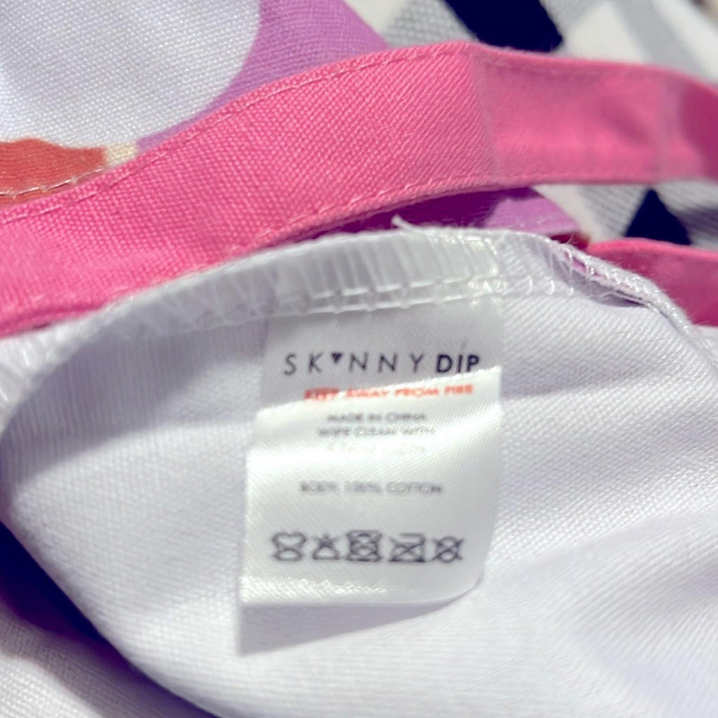 Skinnydip London Canvas Medium Tote Bag, Sunset Multi New w/Tag