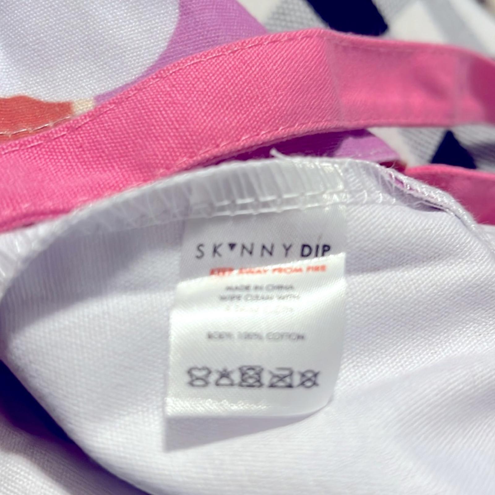 Skinnydip London Canvas Medium Tote Bag, Sunset Multi New w/Tag