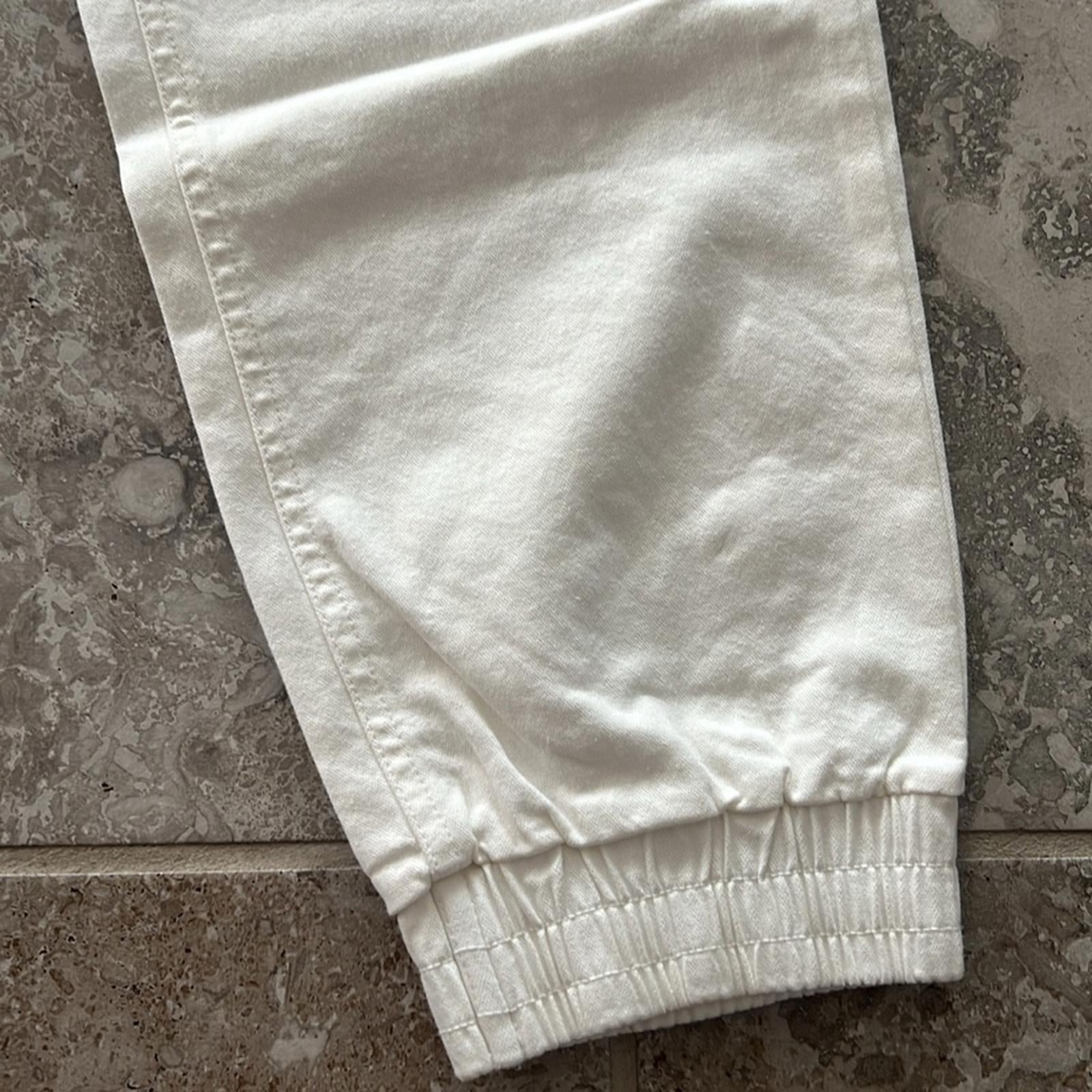 L.T.J Letter to Juliet Zip Pocket Ankle Jeans in Optic White, Size L New w/Tag