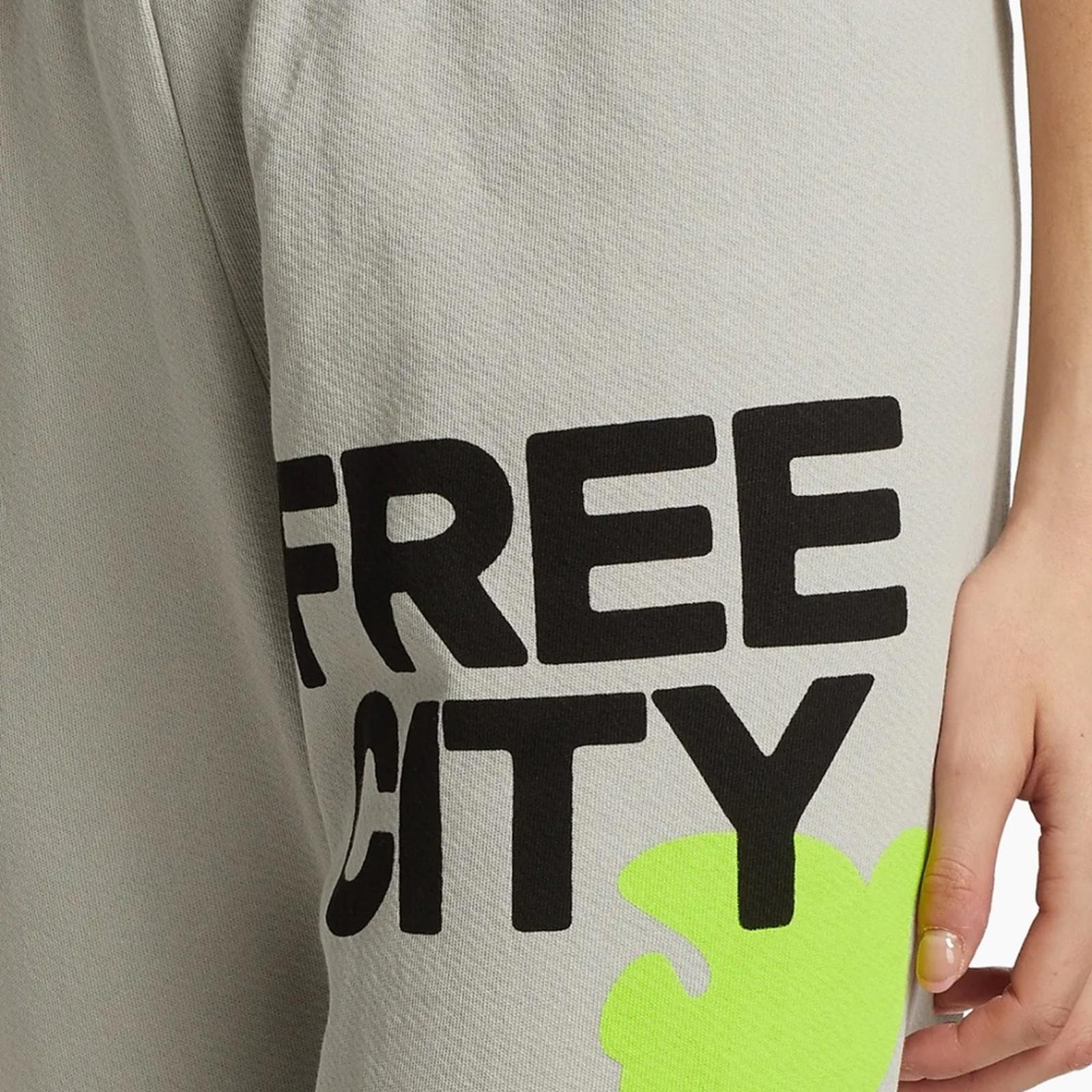 Freecity Logo Cotton Sweatpants in